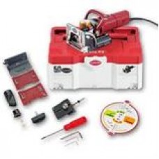 Zeta P2-Set,  120V US P-Groove cutter. Zeta P2 with CARBIDE cutter (132141),  drill jig and systainer case,  Kit contains Zeta P2 with:
– Zeta P2 – P-System cutter 7 mm – Stop square – Suction stub 23 + 36 mm
– Disc for angles – Spacers 2 & 4 mm – Too