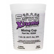 EXTREME-5 Star Xtreme Mixing Cup 2 1/2 Quart, 100 per case  FSP5356, cost per each