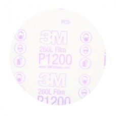 3M™ Hookit™ Finishing Film Disc,  00952,  5 in,  P1200,  100 discs per box,  4 boxes per case,  cost per box