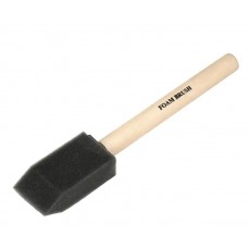 Premium Foam brush 1 in width x1/2 in thick,  cost per brush,  48 per case,  cost per each