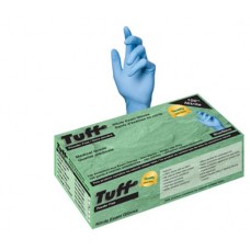 TUFF Glove Nitrile Powder Free Blue Large 4 mil,  100/box,  cost per box,  700PF