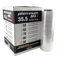 Platinum Hand film 30.5 cm x 450m (1500ft) x 90 gauge,  4 rolls per case,  cost per roll 