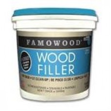 FAMOWOOD SURF PUTTY WHITE PINE 1/4 PINT,  cost each