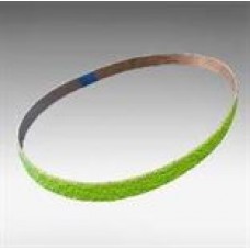 Cloth belt 2511 siabite (ceramic,  green),  grit 80,  size 1/2" X 18" (13 x 455 mm),  50/pack,  200/case