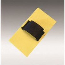 Hand sanding glove siaklett ,  size 2-3/4" X 5" (70 x 125 mm),  1/pack,  10/case