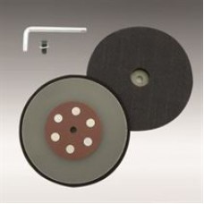 Back pad for siafast discs siaklett (hard,  5/16'') ,  size 5" (125 mm),  1/pack,  10/case